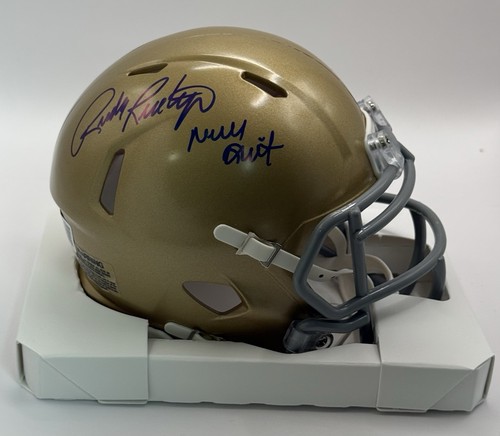 Rudy ruettiger autograph - rudy,