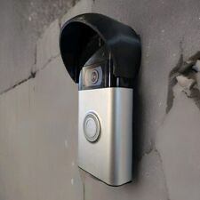 Ring Door Bell 2nd Gen Rain  Cover Dome Clip On 3D Printed