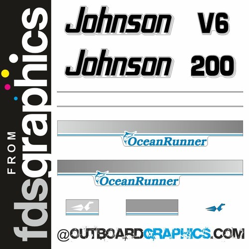 Johnson 200hp oceanrunner - johnson,