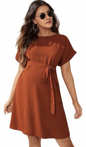 Orange tunic maternity size