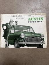 Austin Mini Super Mini Leaflet