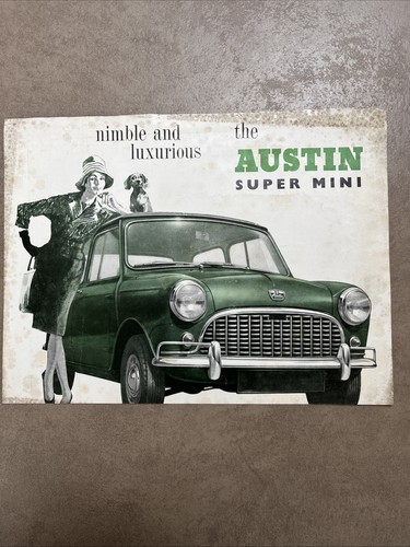 Austin mini super - mini, leaflet
