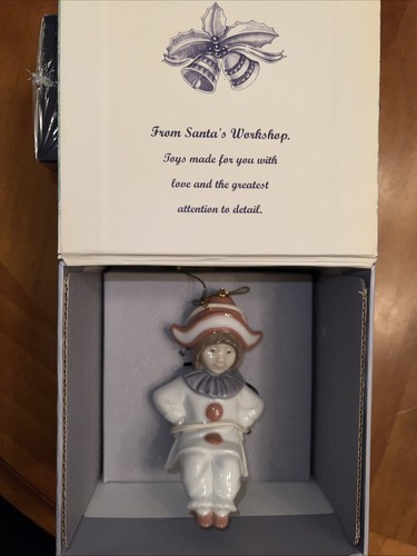 Vtg lladro little - vtg, harlequin"