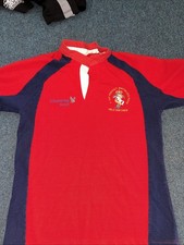 Seventh Assault Battalion Remi field Gun Crew Rugby Shirt Size Xl Vintage