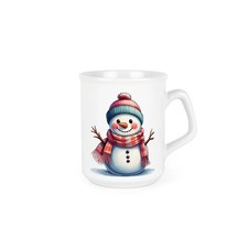 Happy Snowman Ceramic Mug -