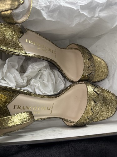 Franco colli gold and red - gold, sole