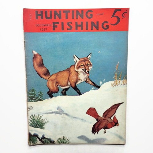 Vintage december 1937 hunting - vintage,