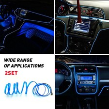 2x 5m LED Glow Wire Neon