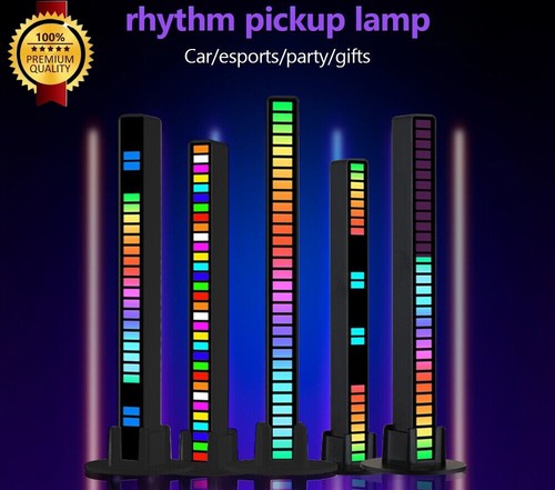 Led rgb voice activated car - 32,