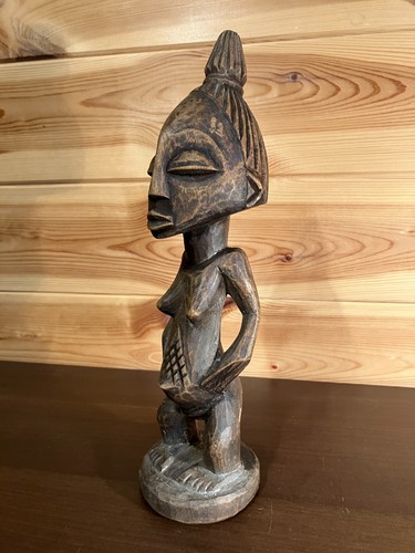 Hand carved wooden luba art - hand,