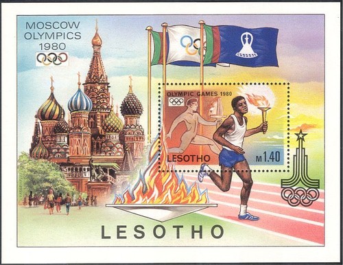 Lesotho 1980 olympic - lesotho,