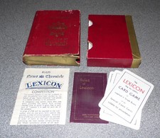 LEXICON * Vintage 1930s