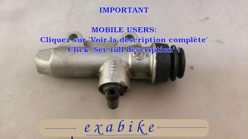 Rear brake master cylinder - , for