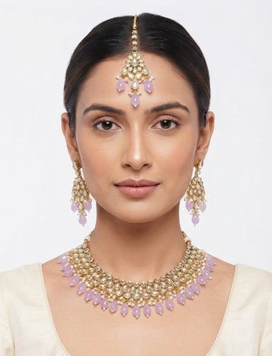 Lilac indian bollywood bridal - lilac,