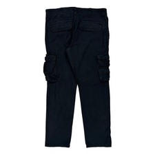 Levis Cargo Trousers - 34W 29L Black Cotton