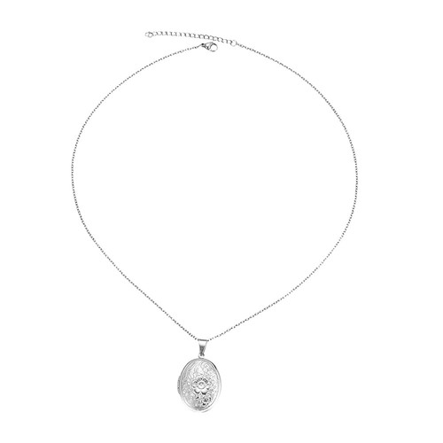 9ct gold locket - gold,
