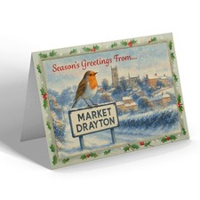 XMAS NOTELET - Market Drayton