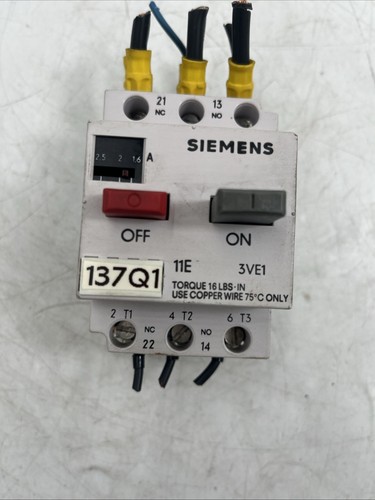 Siemens 3ve1010 motor - 3ve1010-2h,