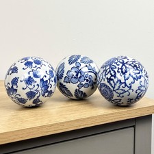 Set of 3 10cm Decorative Balls