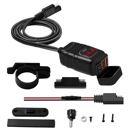 Dual waterproof usb port - dual,