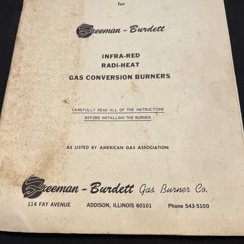 Freeman burnett gas - freeman,