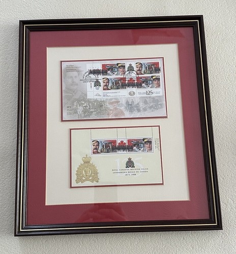 Framed canada 125th aniversary - framed,