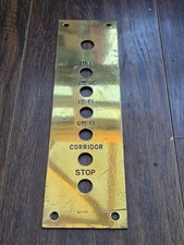 Vintage brass lift call caller - vintage,