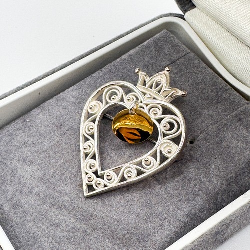 Vintage 800 silver filigree - silver,