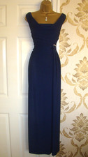 Debut Navy Blue Long Maxi Prom