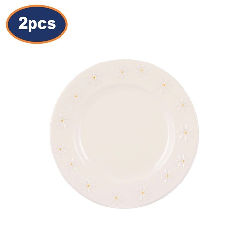Stoneware side plate set 20cm - plate,