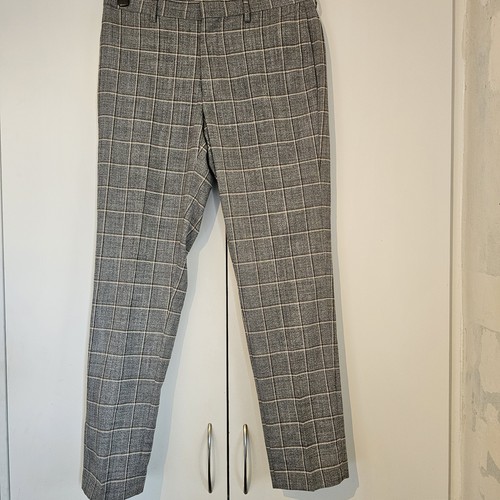River island mens grey - river, check