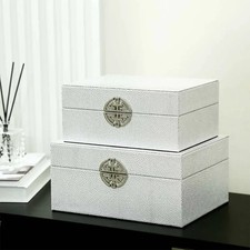 Set of 2 Stingray Faux Leather