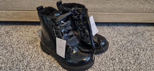 Bnwt next girls - black, sparkle