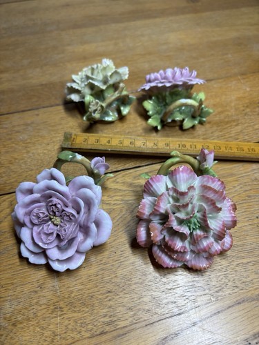 Vintage porcelain flower - vintage,