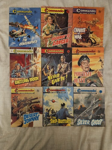 Commando comics job lot bundle - comics,