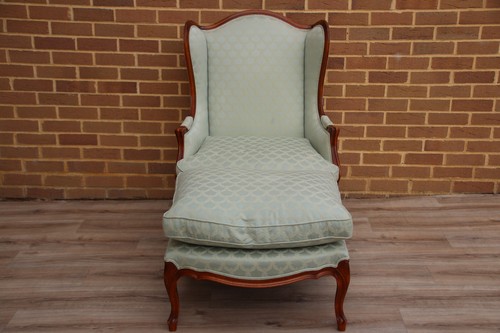French wingback fabric - french,