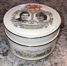 Princess Diana Commemorative Trinket Box Sadler New England