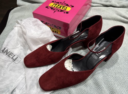 Van eli red - eli, suede