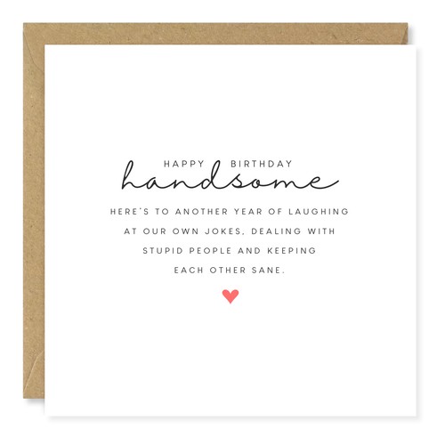 Funny happy birthday card - birthday, for