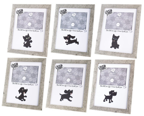 Dog cat photo frame - cat,