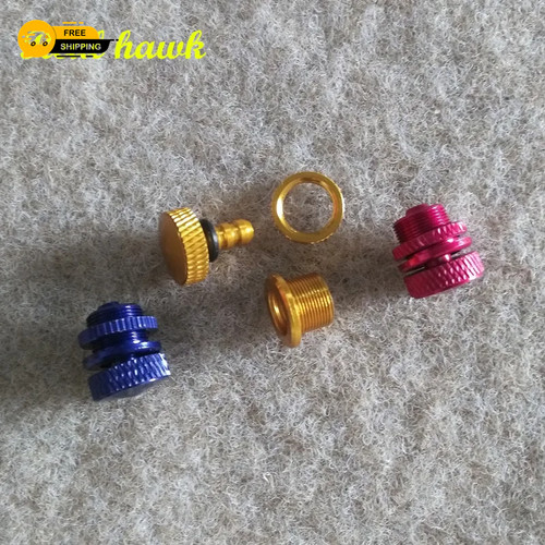 1pcs 3color aluminum fuel - 1pcs, plug