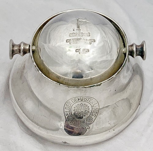Vtge silver plated ashtray - silver,