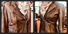 New ladies brown leather - new,
