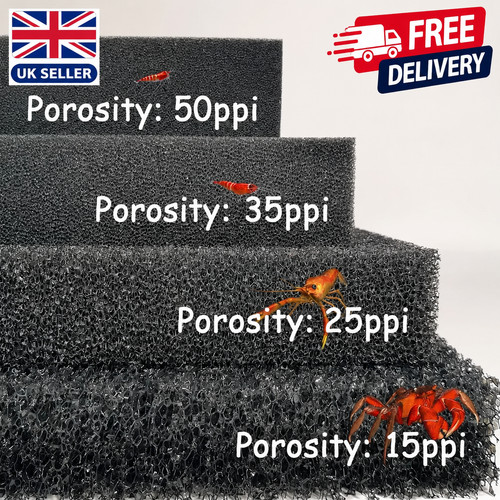 Thick black aquarium filter - thick,