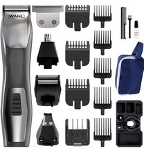 Wahl Chromium 11 In 1 Rechargeable Multi Groomer Trimmer Shaver Kit 9855-2417