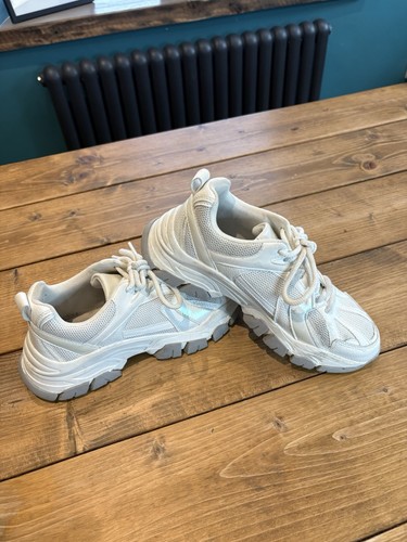 Girls ladies white chunky - ladies,