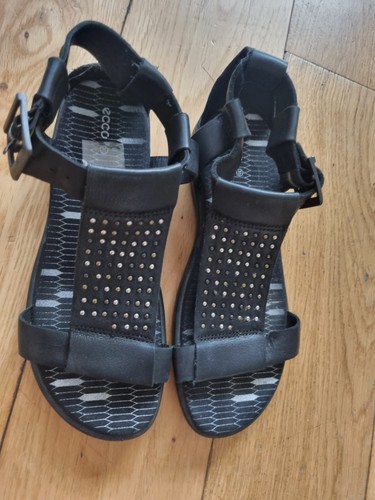 Ecco girls black leather - ecco,