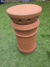 Cannon Head Chimney Pot And Separate Vent Cowl - Good Condition