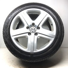VOLKSWAGEN TOUAREG ALLOY WHEEL 275/45R19 19" 5 STUD GENUINE UNIT #18