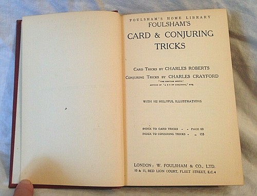 Foulsham card and conjuring - foulsham's,